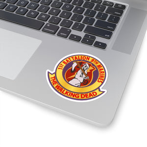 Kiss-Cut Stickers - USMC - 1st Bn 9th Marines wo Txt