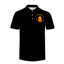 Load image into Gallery viewer, Custom Shirts All Over Print POLO Neck Shirts - USMC - First Sergeant - Veteran X 300
