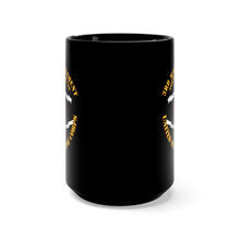 Load image into Gallery viewer, Black Mug 15oz - USMC - 3rd Marine Regiment - Fortuna Fortes Juvat
