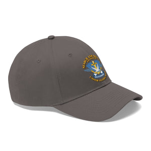 Twill Hat - Navy - Search and Rescue Swimmer  - Hat - Direct to Garment (DTG) - Printed