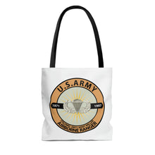 Load image into Gallery viewer, Tote Bag (AOP) - Airborne Ranger Colonel (Ret.) Kent Miller - US Army
