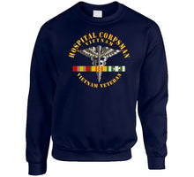 Load image into Gallery viewer, Navy - Hospital Corpsman W Vietnam Svc Ribbons X 300 Hoodie
