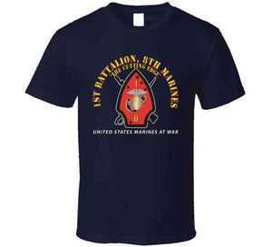 Usmc - 1st Bn, 8th Marines - The Cutting Edge - Marines At War X 300 Crewneck Sweatshirt