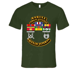 USMC - Mariine - VN - PH - CAR - PUC - Blk T Shirt