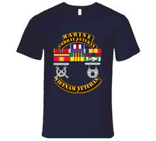 Load image into Gallery viewer, USMC - Mariine - VN - PH - CAR - PUC - Blk T Shirt
