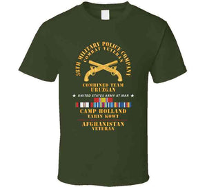 Army - 38th Military Police Company - Camp Holland Afghanistan Vet W Afghan Svc X 300 T Shirt