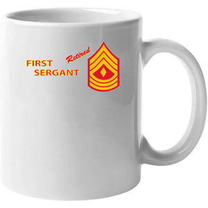 Usmc - E8 - First Sergeant (1sg) - Retired X 300 T Shirt