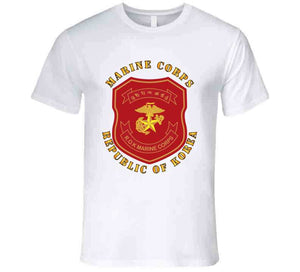 Korea - Republic Of Korea - Marine Corps Patch T Shirt, Hoodie and Premium