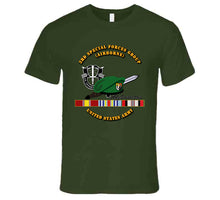 Load image into Gallery viewer, 3rd SFG DUI, Beret, Dagger - US Army - Afghanistan Ribbons T Shirt
