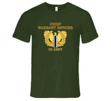 Load image into Gallery viewer, Army - Emblem - Warrant Officer 5 - Cw5 W Eagle - Us Army - T Shirt
