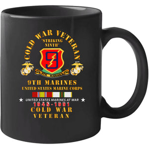 Usmc - Cold War Vet - 9th Marines W Cold Svc X 300 T Shirt