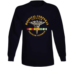 Navy - Hospital Corpsman W Vietnam Svc Ribbons X 300 Hoodie