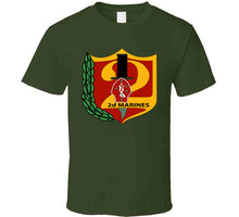 Load image into Gallery viewer, USMC - 2nd Marine Regiment - T Shirt, Long Sleeve, Premium and Hoodie
