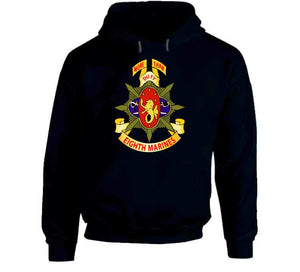 Usmc - 8th Marine Regiment - More Than Duty Wo Txt Hoodie