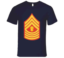 Load image into Gallery viewer, Usmc - Enlisted Insignia - E9 - Master Gunnery Sergeant (mgysgt) - Dress Blue Wo Txt X 300 T Shirt
