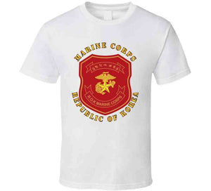 Korea - Republic Of Korea - Marine Corps Patch T Shirt, Hoodie and Premium