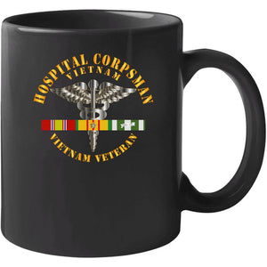 Navy - Hospital Corpsman W Vietnam Svc Ribbons X 300 Hoodie