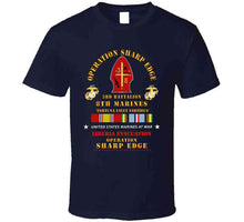 Load image into Gallery viewer, Usmc - Operation Sharp Edge - 3rd Bn, 8th Marines - W  Ndsm - Exp - No Vet X 300 T Shirt
