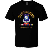 Load image into Gallery viewer, Special Operations Forces - Operation Rhino - Afghanistan - 160th Special Operations Aviation Regiment  With Service Ribbon T Shirt, Premium &amp; Hoodie
