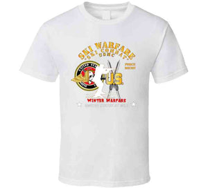 Sof - Usmc Force Recon - Ski Warfare - Ski Combat - Winter Warfare X 300 T Shirt