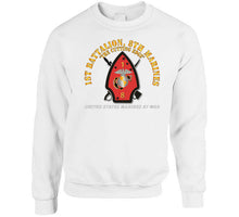 Load image into Gallery viewer, Usmc - 1st Bn, 8th Marines - The Cutting Edge - Marines At War X 300 Crewneck Sweatshirt
