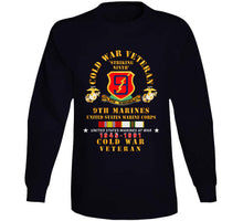 Load image into Gallery viewer, Usmc - Cold War Vet - 9th Marines W Cold Svc X 300 T Shirt
