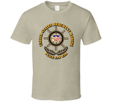 Load image into Gallery viewer, United States Merchant Marine, &quot;Peace and War&quot; with Color Shield - T Shirt, Premium and Hoodie
