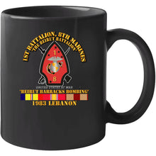 Load image into Gallery viewer, Usmc - 1st Bn, 8th Marines - Beirut Barracks Bombing W Svc Hoodie
