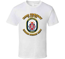 Load image into Gallery viewer, Navy - USNS Comfort (T-AH-20) Crest Classic T Shirt
