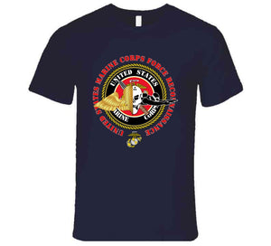 United States Marine Corps - Force Recon on USMC Seal - Tshirt