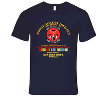 Load image into Gallery viewer, Usmc - Marine Aviation Logistics Squadron 39 - Mals 39 - Magicians -  Opn Restore Hope Solmalia W Svc T Shirt
