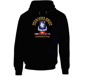 Special Operations Forces - Operation Rhino - Afghanistan - 160th Special Operations Aviation Regiment  With Service Ribbon T Shirt, Premium & Hoodie