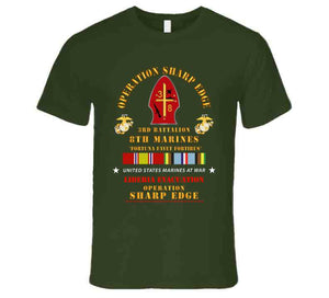 Usmc - Operation Sharp Edge - 3rd Bn, 8th Marines - W  Ndsm - Exp - No Vet X 300 T Shirt