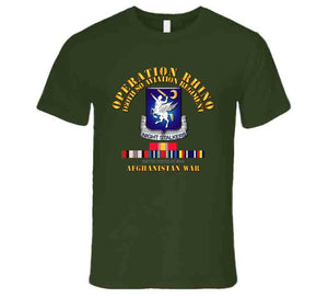 Special Operations Forces - Operation Rhino - Afghanistan - 160th Special Operations Aviation Regiment  With Service Ribbon T Shirt, Premium & Hoodie