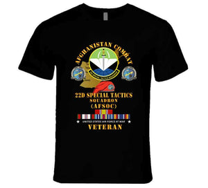 Usaf - Afghanistan Vet W 22d Special Tactics Squadron X 300 T Shirt