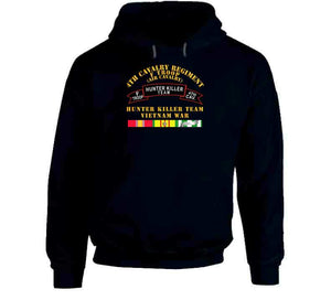 Army - F Troop, 4th Cavalry, Hunter Killer Team, Vietnam War with Vietnam Service Ribbons - T Shirt, Premium and Hoodie