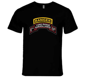 Army - Airborne Ranger - E Company- 51st Infantry (ranger) W Ranger Tab T Shirt