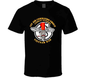 Usaf -1st Air Commando Group - Vietnam War  With Txt T Shirt