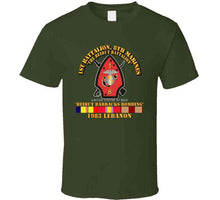 Load image into Gallery viewer, Usmc - 1st Bn, 8th Marines - Beirut Barracks Bombing W Svc Hoodie
