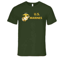 Load image into Gallery viewer, Emblem - USMC - EGA - US Marines T Shirt
