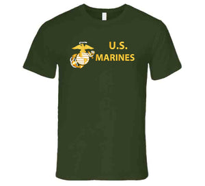 Emblem - USMC - EGA - US Marines T Shirt