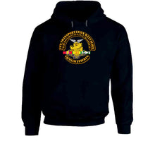 Load image into Gallery viewer, 1st Transportation Battalion with Vietnam Service Ribbon T Shirt, Premium and Hoodie
