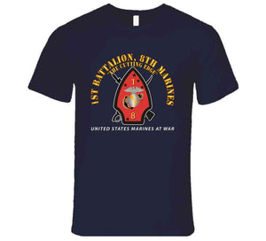 Usmc - 1st Bn, 8th Marines - The Cutting Edge - Marines At War X 300 Crewneck Sweatshirt