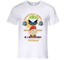 Load image into Gallery viewer, Usaf - Afghanistan Vet W 22d Special Tactics Squadron X 300 T Shirt
