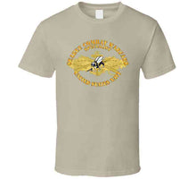 Load image into Gallery viewer, Navy - Seabee Combat Warfare Spec Badge - Of W Color Bee W Txt T Shirt, Premium, Hoodie and Long Sleeve
