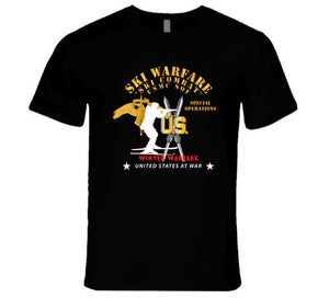 Sof - Usmc Special Operations - Ski Warfare - Ski Combat - Winter Warfare X 300 T Shirt