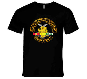 1st Transportation Battalion with Vietnam Service Ribbon T Shirt, Premium and Hoodie