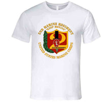 Load image into Gallery viewer, Usmc - 2nd Marine Regiment - Keep Moving T Shirt
