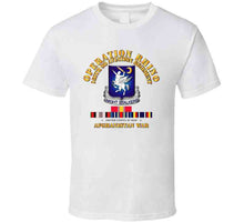 Load image into Gallery viewer, Special Operations Forces - Operation Rhino - Afghanistan - 160th Special Operations Aviation Regiment  With Service Ribbon T Shirt, Premium &amp; Hoodie
