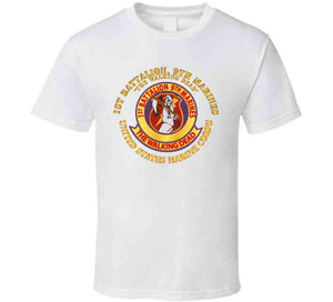 Usmc - 1st Bn 9th Marines - The Walking Dead T Shirt